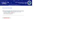 Desktop Screenshot of iau.conference-services.net