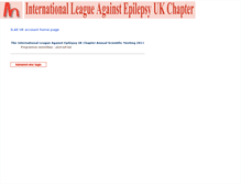 Tablet Screenshot of ilae-uk.conference-services.net