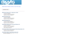 Desktop Screenshot of bnms.conference-services.net