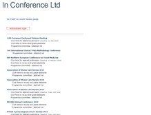 Tablet Screenshot of in-conf.conference-services.net
